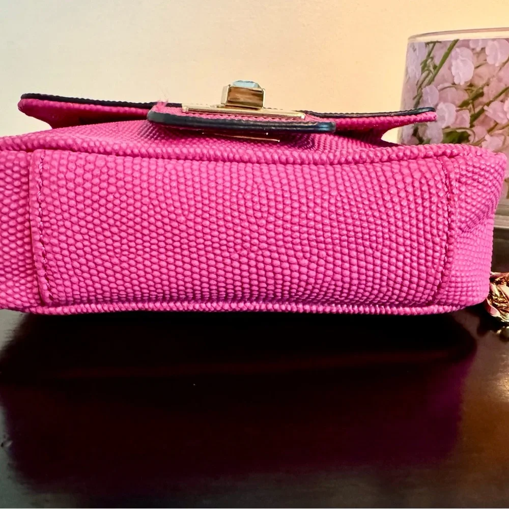 Juicy Couture Emblazon Mini Crossbody Bag Pink NWOT